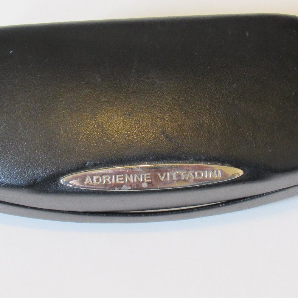 Adrienne Vittadini Hard Case Glasses Holder Black